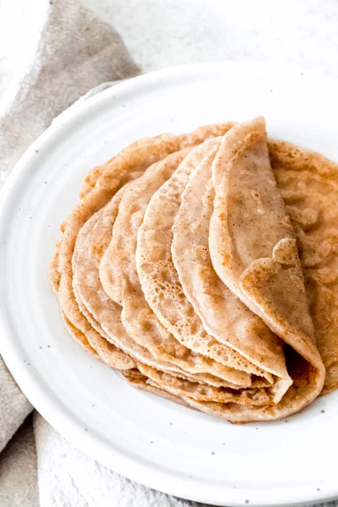 Plate of AIP Crepes