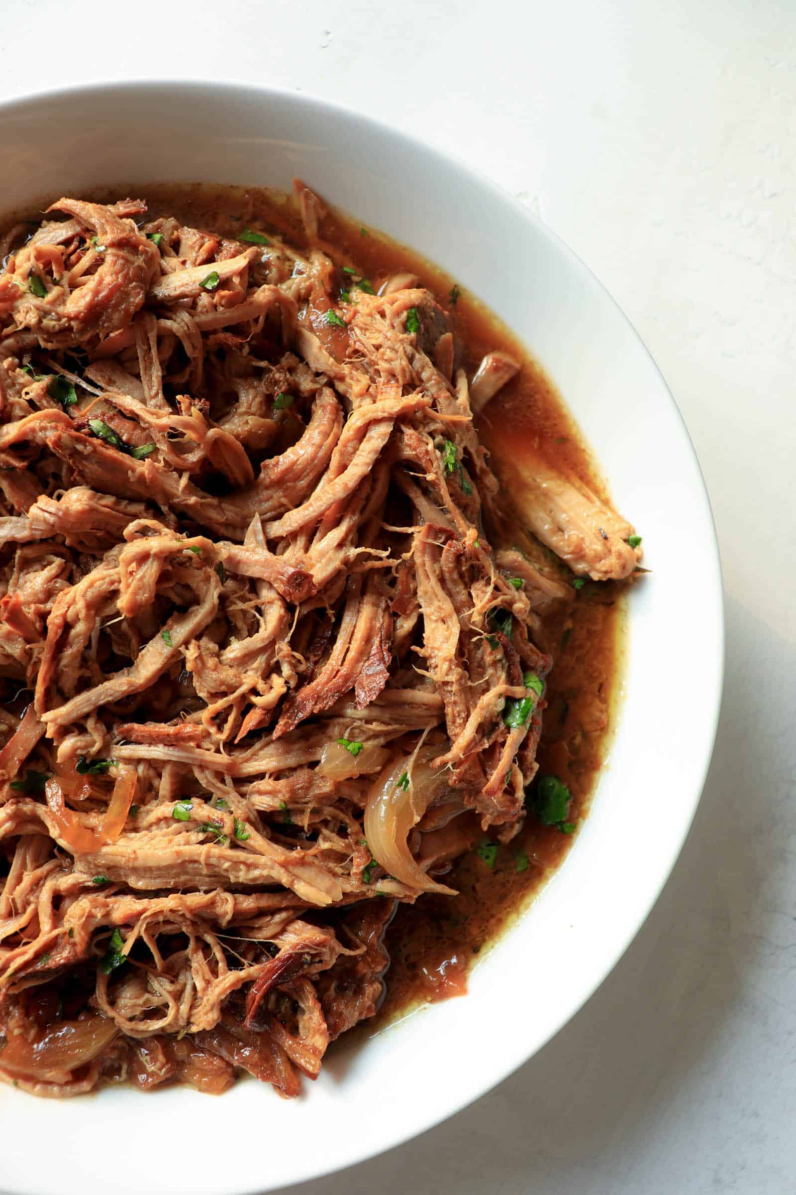 Honey Garlic Slow Cooker Pulled Pork (AIP, paleo) • Heal Me Delicious
