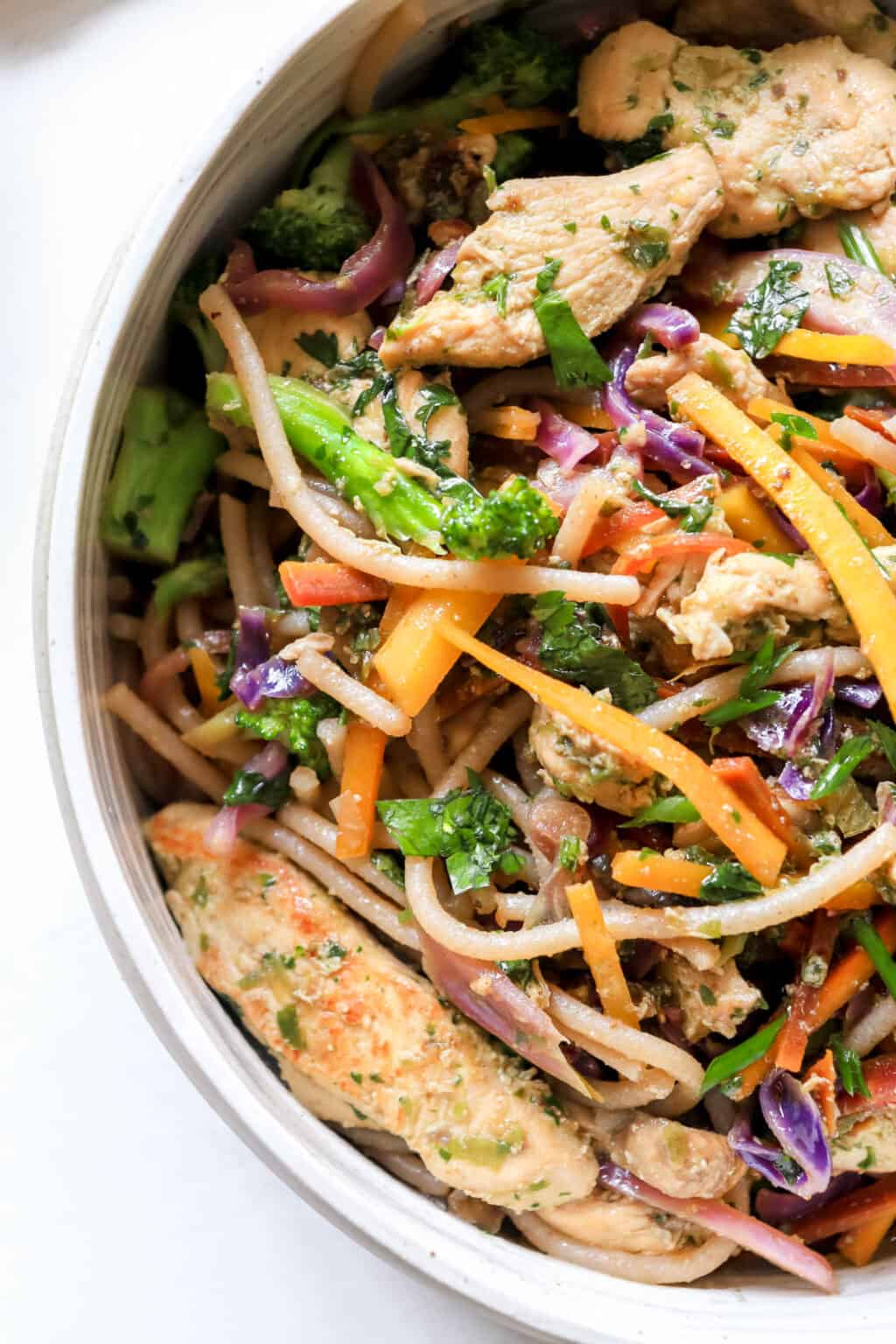 Chicken Noodle Stir Fry (AIP) (AIP, paleo) • Heal Me Delicious