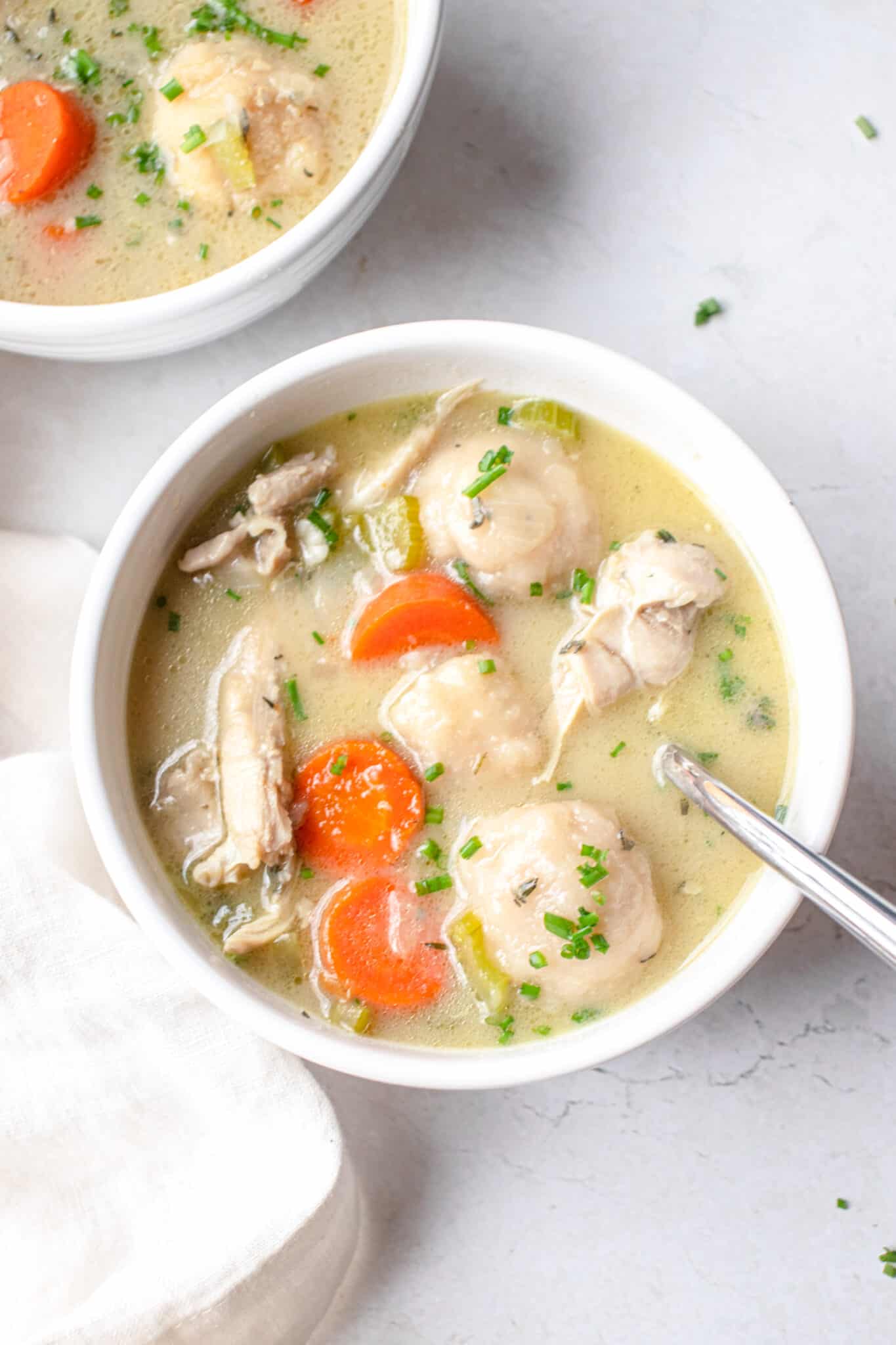 Chicken and Dumpling Soup (AIP, Paleo) • Heal Me Delicious