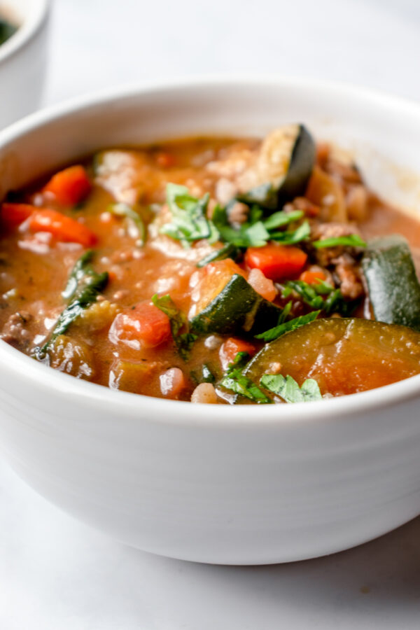 AIP/Paleo Minestrone Soup (Nightshade-free) • Heal Me Delicious