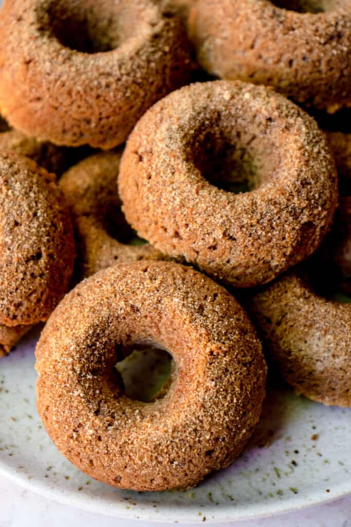 Donuts with Cinnamon-Sugar Coating
