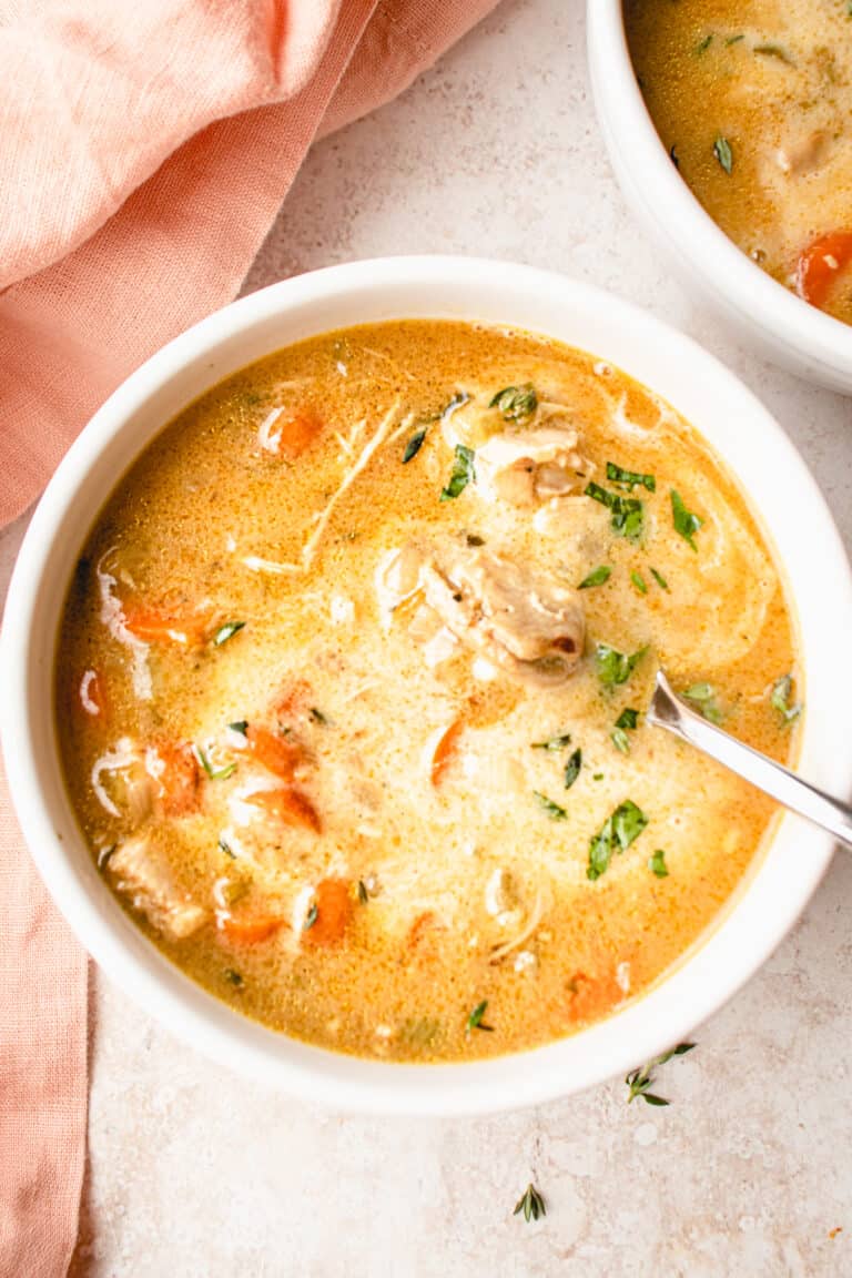 Creamy Chicken Soup (DairyFree, GlutenFree) • Heal Me Delicious