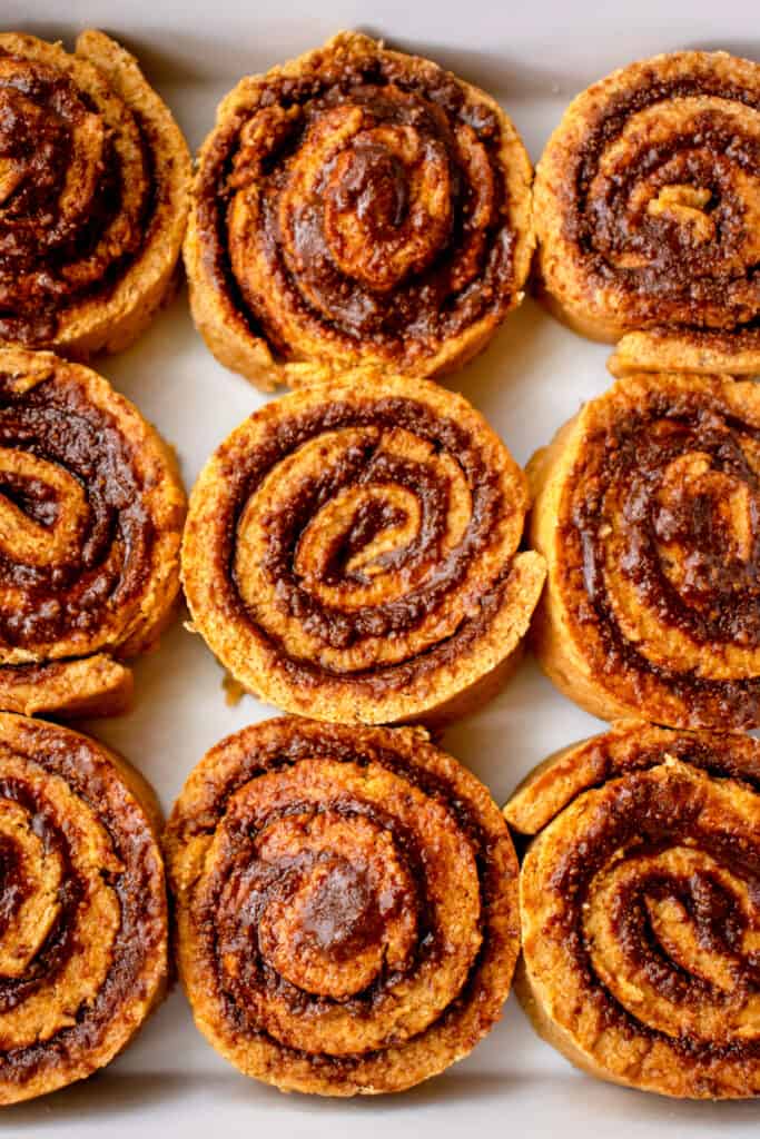Dairy-free and Gluten-Free Pumpkin Cinnamon Rolls  | How To Go Gluten and Dairy-Free